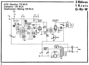 Siemens 25WLK schematic circuit diagram